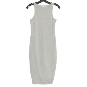Marine Layer Gray Striped Dress Size Small Minimalist Casual Athleisure Capsule